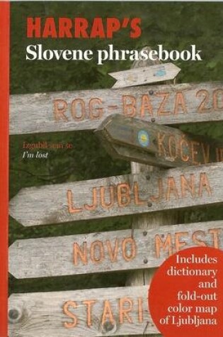 Cover of Harrap's Slovene Phrasebook