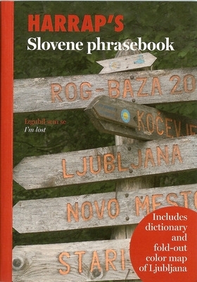 Book cover for Harrap's Slovene Phrasebook