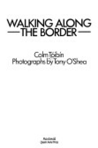 Cover of Walking Along the Border