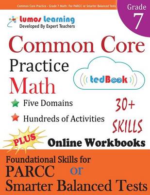 Book cover for Common Core Practice - Grade 7 Math