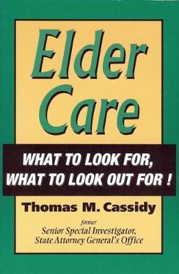 Book cover for Eldercare