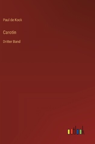 Cover of Carotin