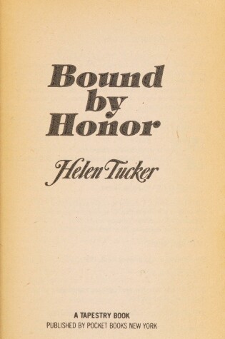 Cover of Bound by Honor