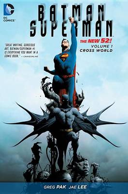 Book cover for Batman/Superman Vol. 1 Cross World (The New 52)