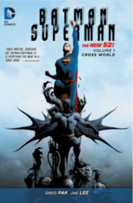 Book cover for Batman/Superman Vol. 1 Cross World (The New 52)