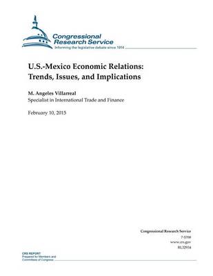 Book cover for U.S.-Mexico Economic Relations