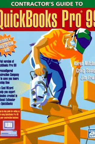 Cover of Contractor's Guide to QuickBooks Pro 1999
