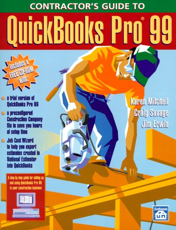 Book cover for Contractor's Guide to QuickBooks Pro 1999