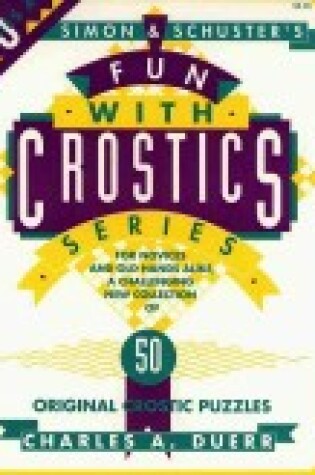 Cover of Simon & Schuster's Fun with Crostics Series #8