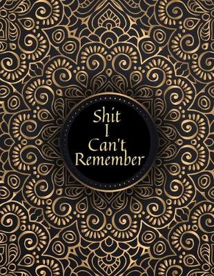 Book cover for Shit I Can't Remember