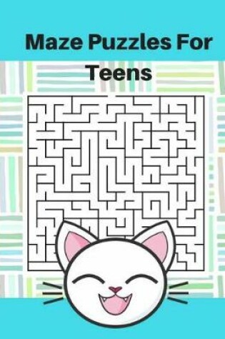 Cover of Maze Puzzles For Teens