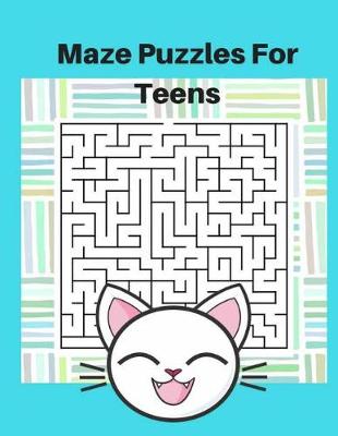 Cover of Maze Puzzles For Teens