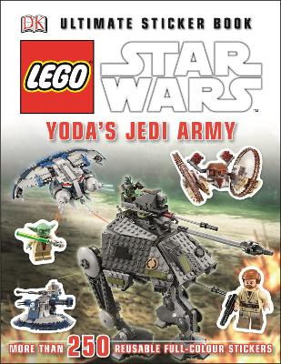 Book cover for LEGO® Star Wars™ Yoda's Jedi Army Ultimate Sticker Book