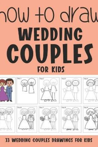 Cover of How to Draw Wedding Couples for Kids