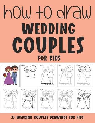 Book cover for How to Draw Wedding Couples for Kids