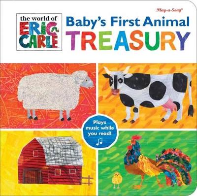 Book cover for The World of Eric Carle: Baby's First Animal Treasury
