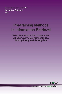 Book cover for Pre-training Methods in Information Retrieval