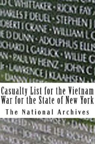 Cover of Casualty List for the Vietnam War for the State of New York