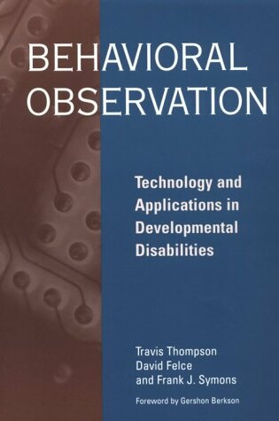 Cover of Behavioral Observation