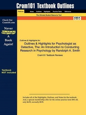 Book cover for Studyguide for the Psychologist as Detective