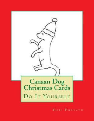 Book cover for Canaan Dog Christmas Cards