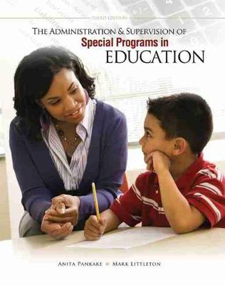 Book cover for The Administration & Supervision of Special Programs in Education