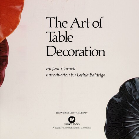 Cover of The Art of Table Decoration