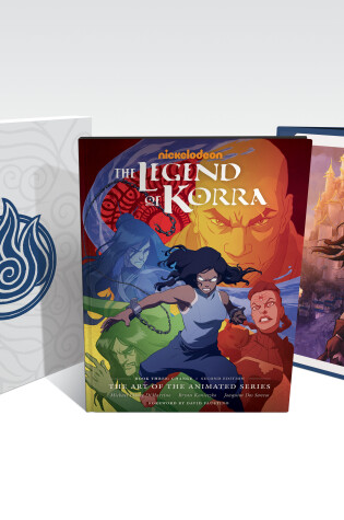 Cover of Legend Of Korra: Art Of The Animated Series - Book 3 (deluxe)