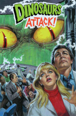 Book cover for Dinosaurs Attack
