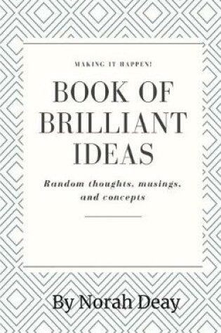 Cover of Book of Brilliant Ideas