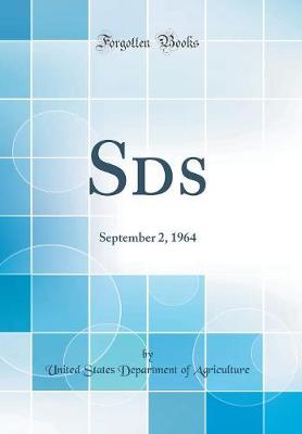 Book cover for Sds: September 2, 1964 (Classic Reprint)