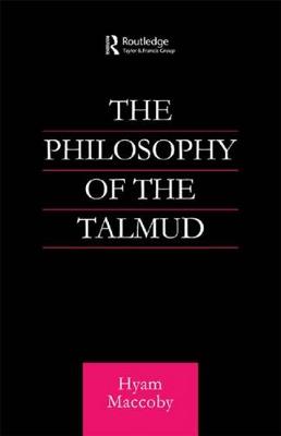 Cover of Philosophy of the Talmud