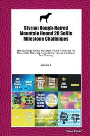 Cover of Styrian Rough-Haired Mountain Hound 20 Selfie Milestone Challenges