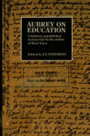 Cover of On Education