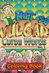 Book cover for Not So Vulgar Curse Words Coloring Book