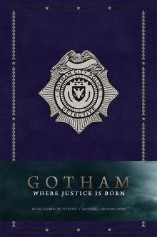 Cover of Gotham Hardcover Ruled Journal