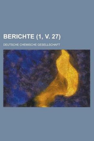 Cover of Berichte (1, V. 27 )
