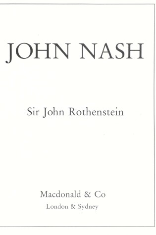 Cover of John Nash