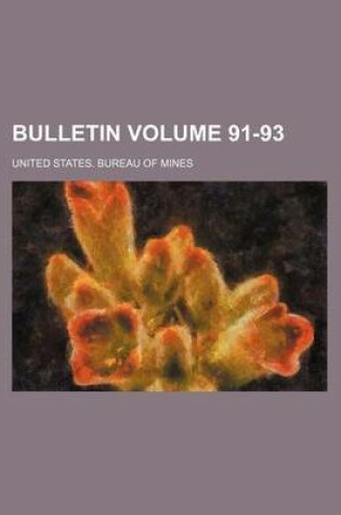 Cover of Bulletin Volume 91-93