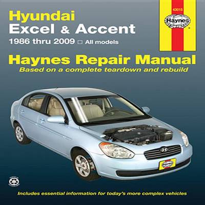 Cover of Hyundai Excel Automotive Repair Manual