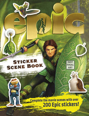 Book cover for Epic Sticker Scene Book