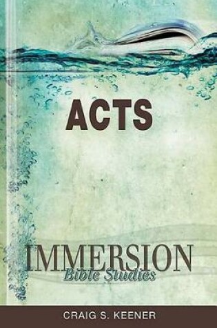 Cover of Immersion Bible Studies: Acts