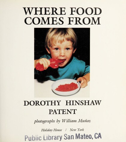 Book cover for Where Food Comes from