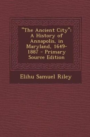 Cover of "The Ancient City"