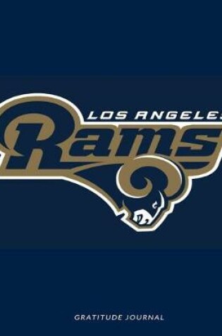 Cover of Gratitude Journal Los Angeles Rams