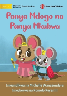 Book cover for Little Mouse and the Big Mice - Panya Mdogo na Panya Mkubwa