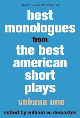 Cover of Best Monologues from Best American Short Plays