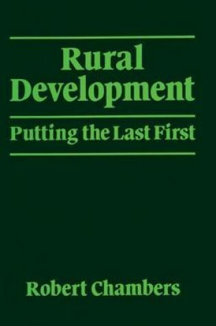 Cover of Rural Development: Putting the Last First