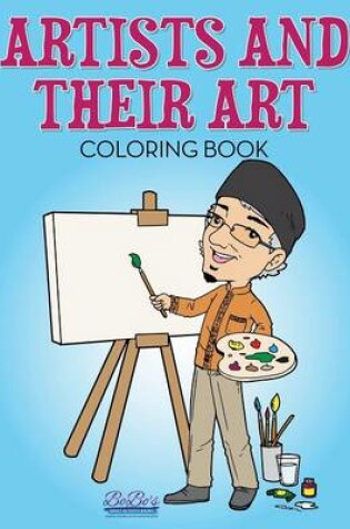 Cover of Artists and Their Art Coloring Book