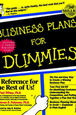 Cover of Creating Business Plans For Dummies